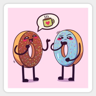 Donuts Talking Sticker